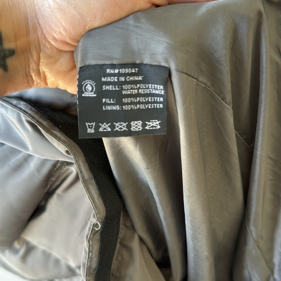 Elora Quilted Long Length Winter Jacket Small - Picture 3 of 4